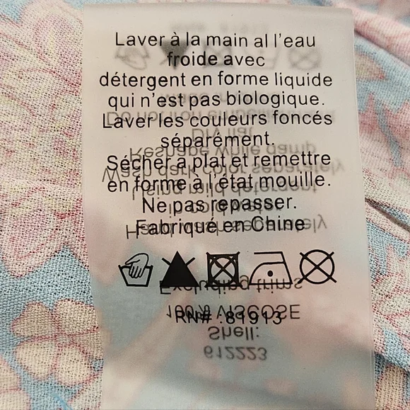 Plenty by Tracy Reese Pink and Blue Floral Skirt Set - Picture 10 of 12